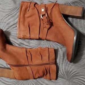 Guess Suede Booties-Never Worn Outside! Size 8.5